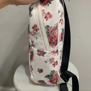 NWT Juicy Couture Floral Roses White Mini Backpack Juicy Couture White Multi floral ROSIE mini backpack purse  main image 3